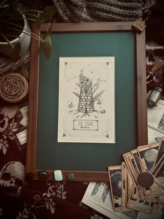 16 The Tower — Henbane Art Print